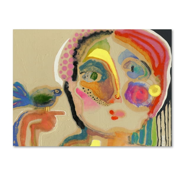 14x19-Inch Canvas Wall Art Big Eyed Girl The Promise by Wyanne 14x19-Inch Canvas Wall Art Big Eyed Girl The Promise by Wyanne